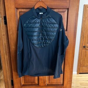 Nike Men's Navy Pullover Jacket (size L)